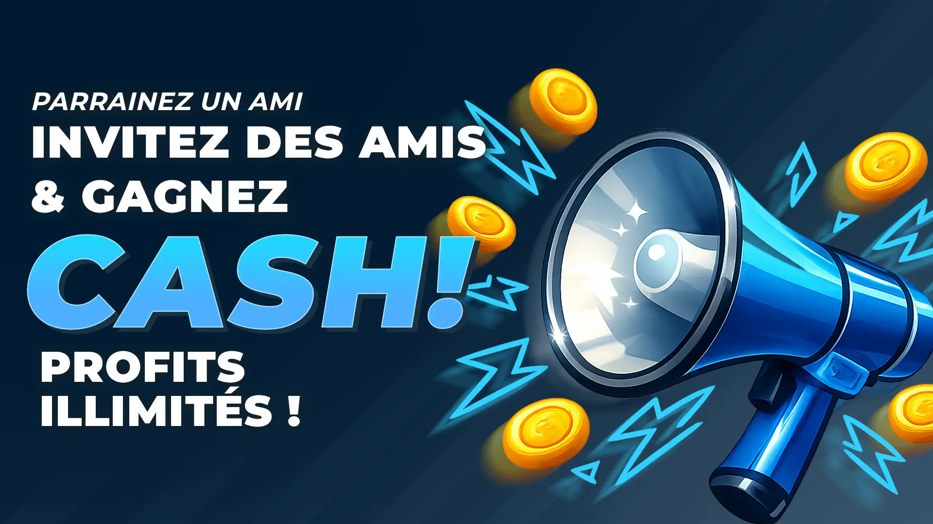 Parrainez vos amis pour gagner de l'argent réel