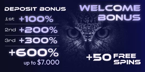 WELCOME BONUS PACKAGE